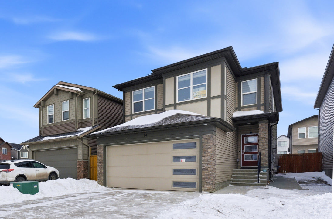Detached Calgary home near the $825,000 price range at 14 Belvedere Point SE